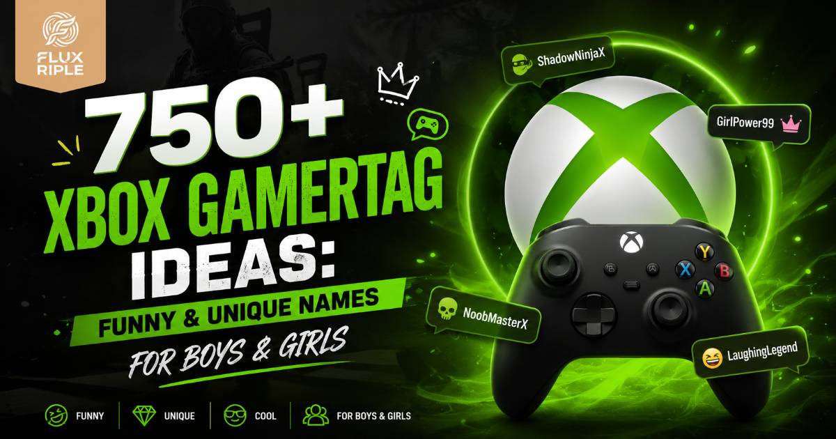 750+ Xbox Gamertag Ideas