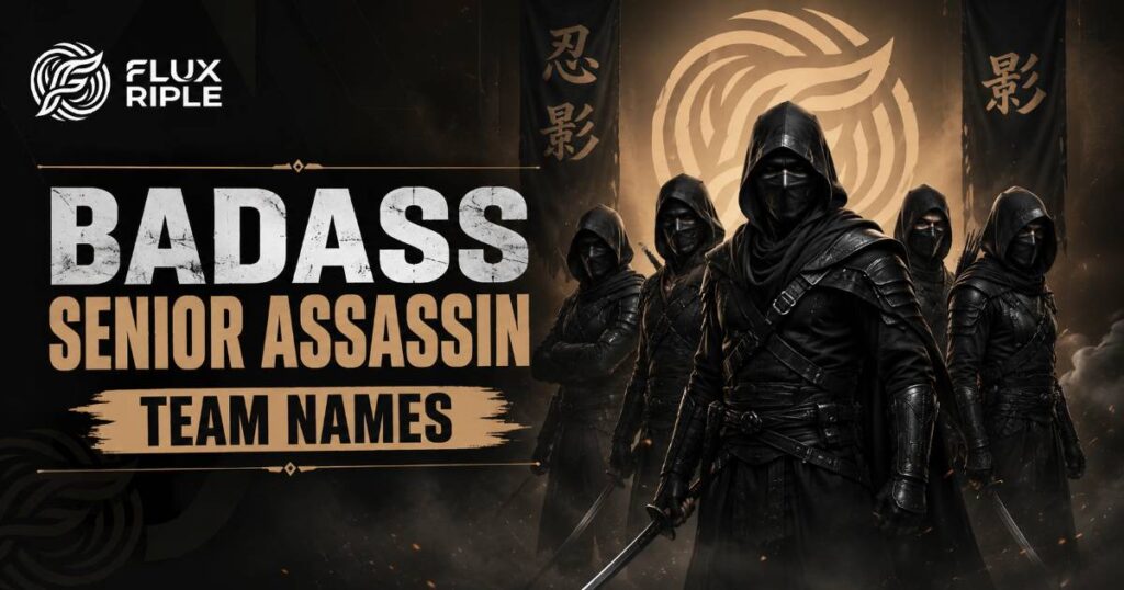 Badass Senior Assassin Team Names