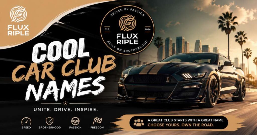 Cool Car Club Names