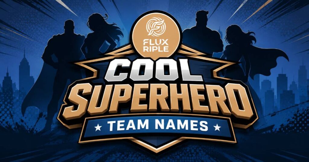 Cool Superhero Team Names