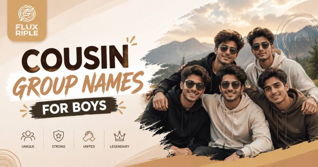 Cousin Group Names for Boys