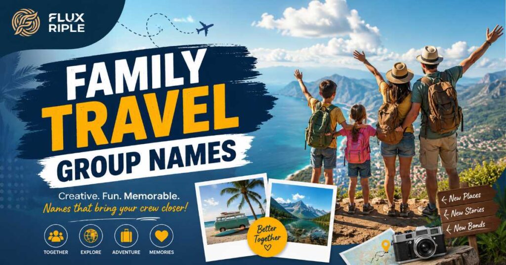 Family Travel Group Names