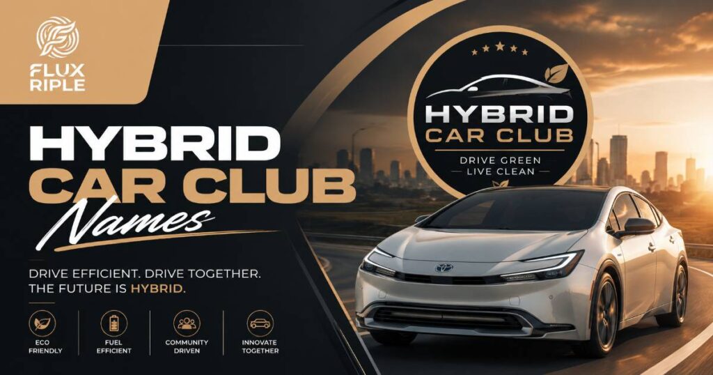 Hybrid Car Club Names