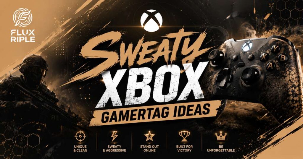 Sweaty Xbox Gamertag Ideas